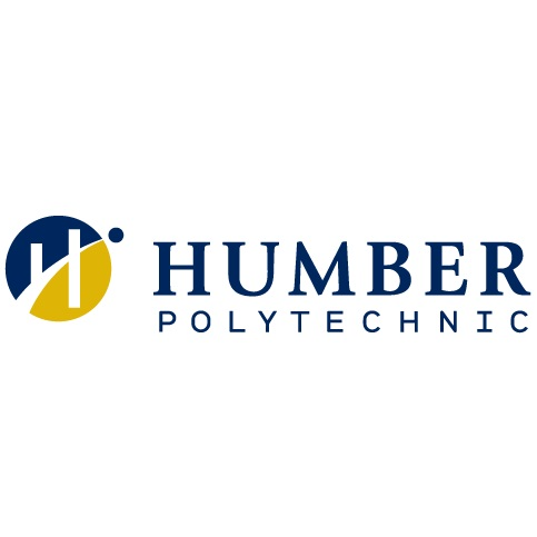University circular logo with blue and white colors