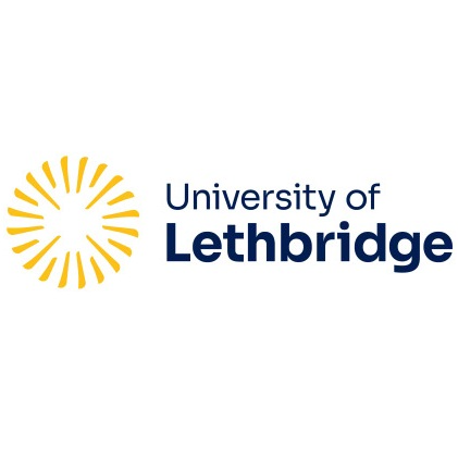 University circular logo with blue and white colors
