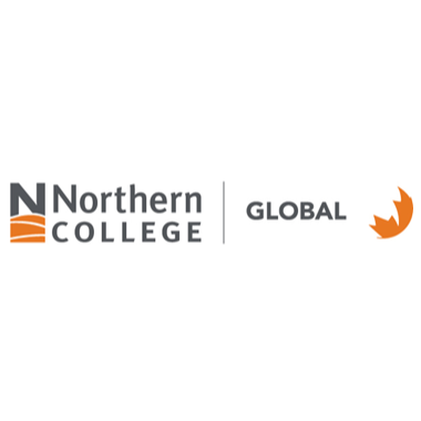 University circular logo with blue and white colors