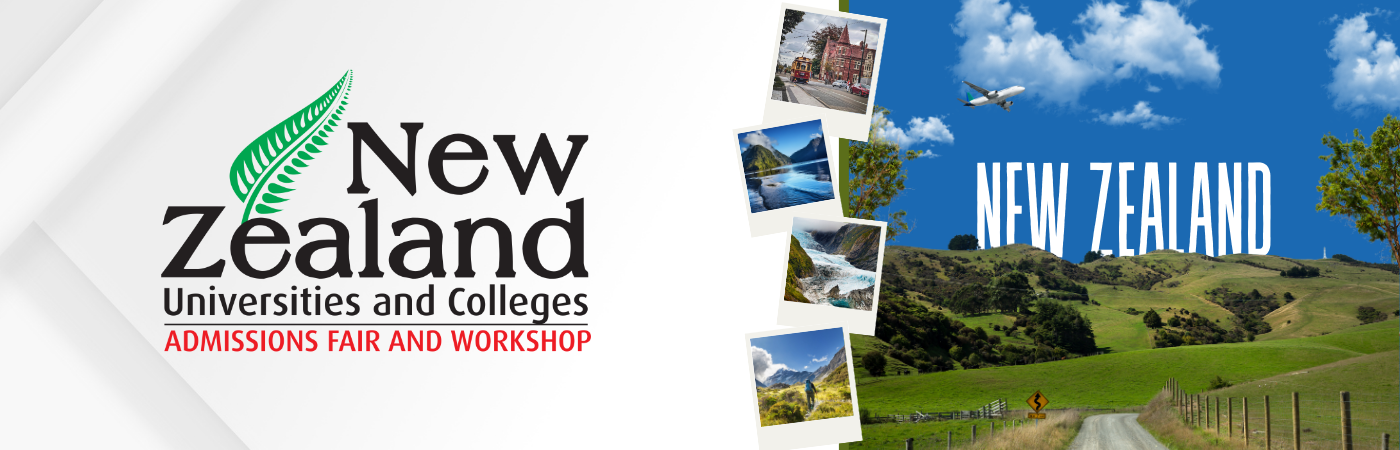 New Zealand Universities and Colleges Admissions Fair and Workshop