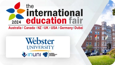 The International Education Fair | Webster University, InUni Global