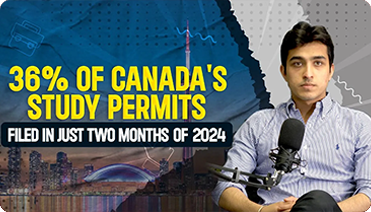 36% of Canada's Study Permits Filed in Just Two Months of 2024