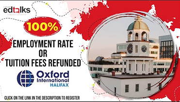 100% Employment Rate OR Tuition Fees Refunded at Oxford International Halifax
