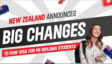New Zealand Announces Changes to PSW Visa for PG Diploma Students