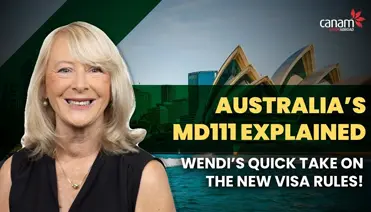 Australia's MD111 Explained Wendi's Quick Take on the New Visa Rules
