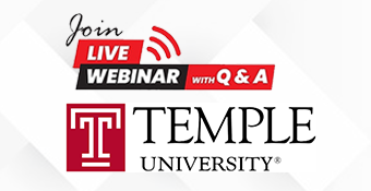 Live Webinar and Q&A with Temple University, USA