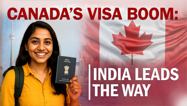 Canadas Visa Boom: India Leads the Way